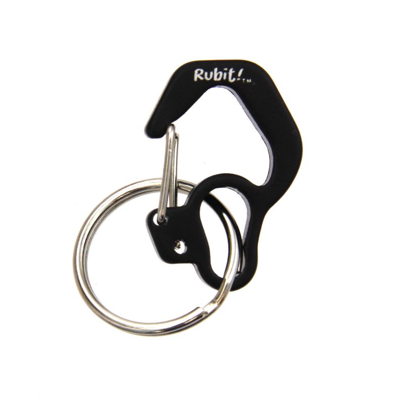 The Rubit Dog Tag Clip Small Black (RUBIT LLC 08910 628586508910 Cat Supplies Cat Collars & Tags) photo
