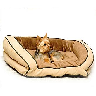 KH Mfg Bolster Couch Mocha Dog Bed