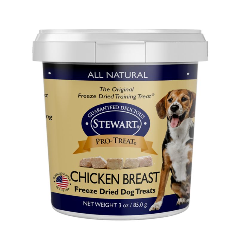 Stewart Freeze Dried Chicken Liver Dog Treat 3oz