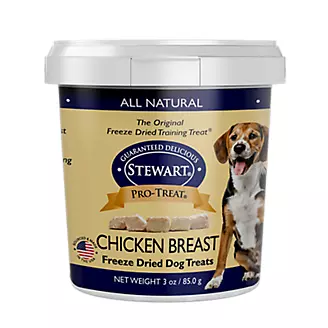 Stewart Freeze Dried Chicken Liver Dog Treat