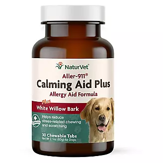 NaturVet Aller-911 Calming Plus Dog Chew Tablet