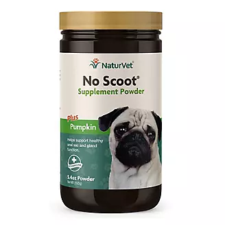 NaturVet No Scoot Powder Dog Supplement