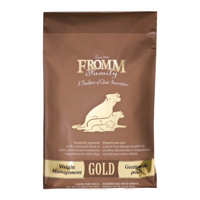 fromm dog food weight management