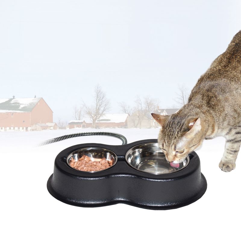 KH Mfg Thermo Kitty Cafe Heated Cat Feeder (UTM DISTRIBUTING KH2093 655199020935 Cat Supplies Cat Bowls & Feeders) photo