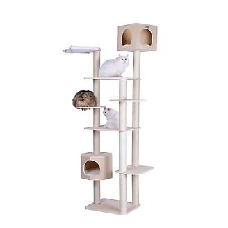 Armarkat 89in Premium Solid Wood Cat Tree Tower