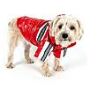 Pet Life Red Reflecta-Glow PVC Dog Raincoat