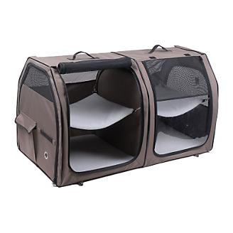 One for Pets Portable Double Cat Show House