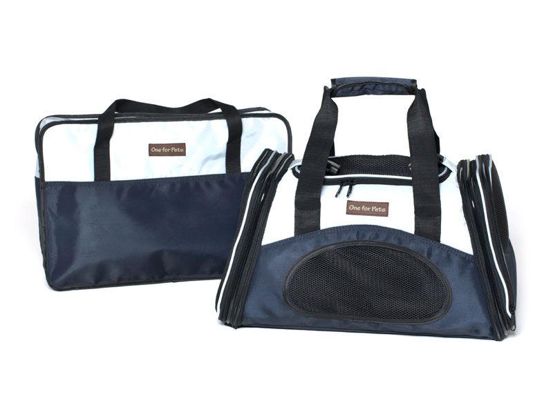 One for Pets The One Bag Pet Carrier Small Navy