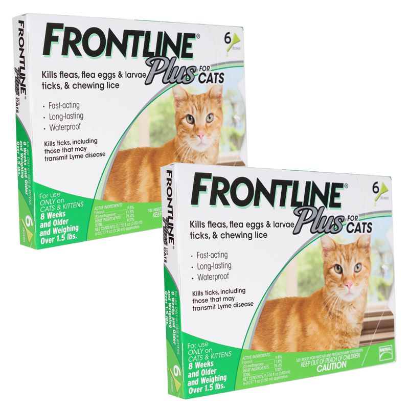 Frontline Plus for Cats - 12 Month Supply