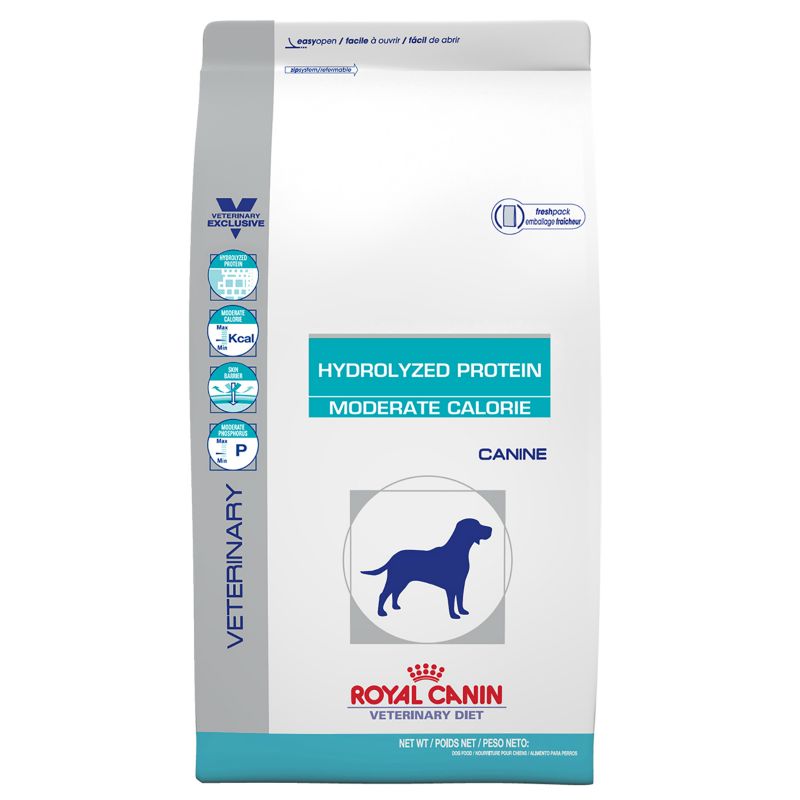 royal canin hydrolyzed protein moderate calorie dog food