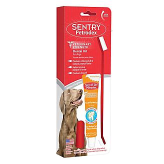 Sentry Petrodex Dental Care Dog Kit Peanut Butter
