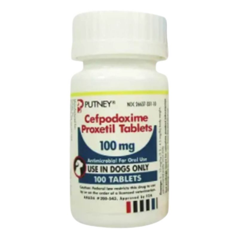 Cefpodoxime Proxetil Tablets 200 mg 100-ct