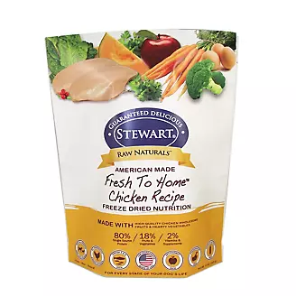 Stewart Raw Naturals Freeze Dried Food 12oz Chick