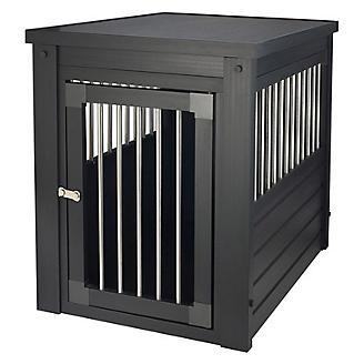New Age Pet Espresso Dog Crate w/ Metal Spindles