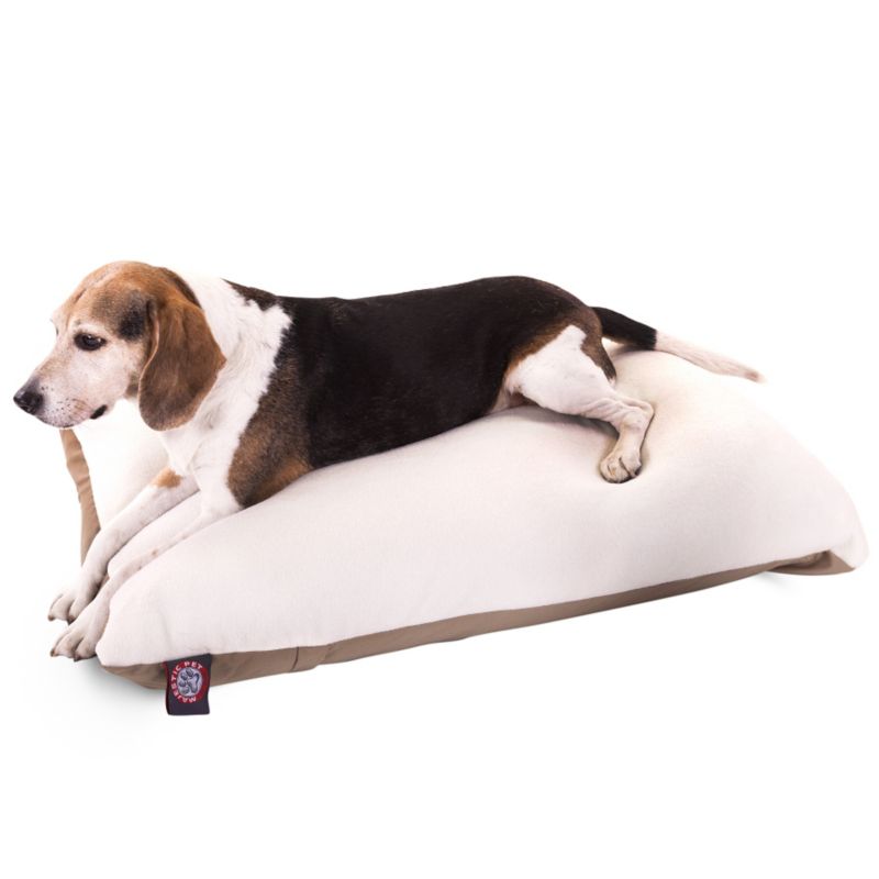 Majestic Pet 788995651451 30x40 Medium Rectangle Pet Bed- Khaki