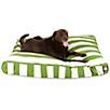 Majestic Outdoor Sage Stripe Rectangle Pet Bed