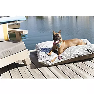 Majestic Outdoor Gray Links Rectangle Pet Bed