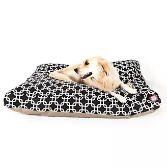 Majestic Outdoor Black Links Rectangle Pet Bed