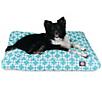 Majestic Outdoor Teal Links Rectangle Pet Bed