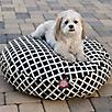 Majestic Pet Outdoor Black Bamboo Round Pet Bed