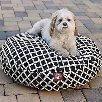 Majestic Pet Outdoor Black Bamboo Round Pet Bed
