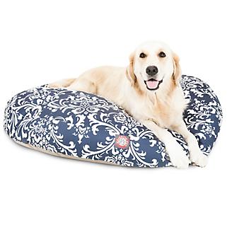 Majestic Outdoor Navy French Qtr Round Pet Bed