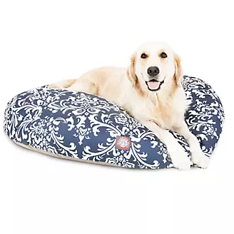 Majestic Outdoor Navy French Qtr Round Pet Bed