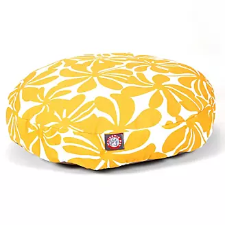 Majestic Outdoor Yellow Plantation Round Pet Bed