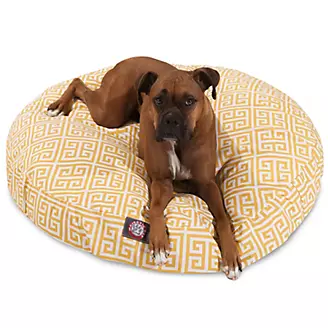 Majestic Outdoor Citrus Towers Round Pet Bed