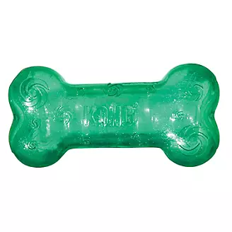 KONG Squeezz Crackle Bone Dog Toy