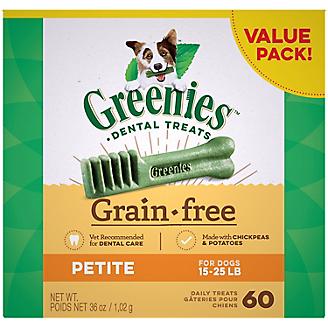 Greenies Grain Free Dog Dental Chew Petite