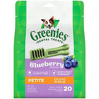 Greenies Blueberry Dog Dental Chew Petite