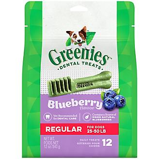 Greenies Blueberry Dog Dental Chew Regular