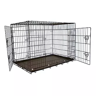 Iconic Pet Double Door Wire Dog Crate