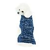 Pet Life Classic True Blue Cable Dog Sweater
