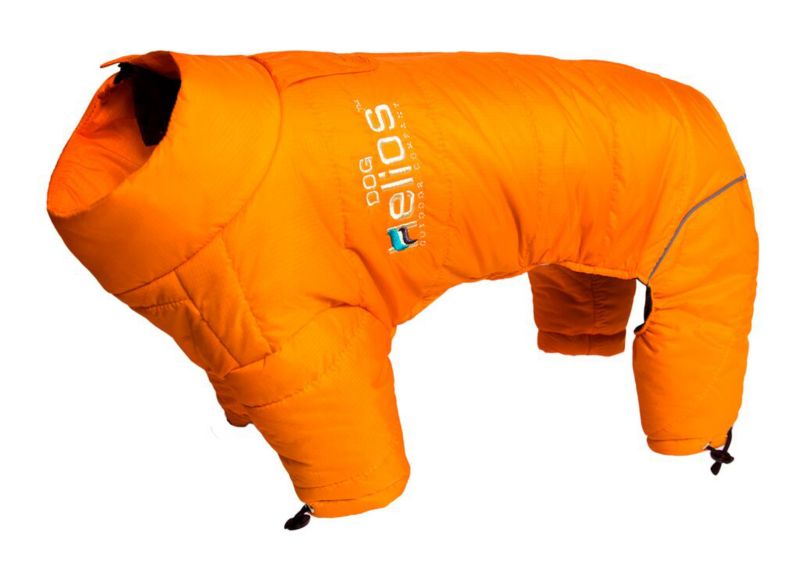 Helios Full Body Reflective Dog Snowsuit LG Orange
