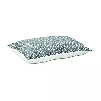 Quiet Time Teflon Gray Pillow Dog Bed