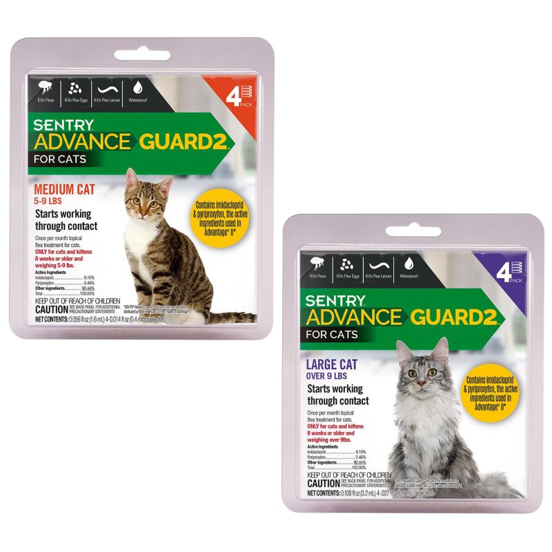 Advance Guard2 Cat Flea/Tick Spot-On 4mo