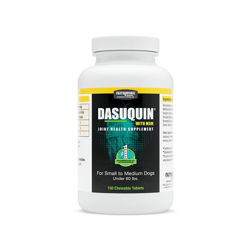 Dasuquin MSM Chewable Tablets Small/Med Dogs 150ct -  NUTRAMAX LABORATORIES, INC., DASUS150-MSM