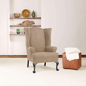 Sure Fit Stretch Wing Chair Slipcover
