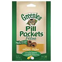 Image of Greenies Cat Pill Pockets  1.6oz Salmon