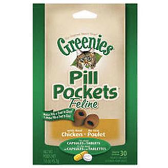Greenies Cat Pill Pockets  1.6oz