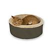 KH Mfg Thermo-Kitty Mocha Heated Cat Bed
