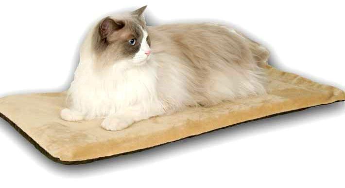 KH Mfg Thermo-Kitty Mat Mocha Heated Cat Bed (UTM DISTRIBUTING KH3291 655199032914 Cat Supplies Cat Beds Cat Mats & Pads) photo