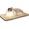 KH Mfg Thermo-Kitty Mat Mocha Heated Cat Bed