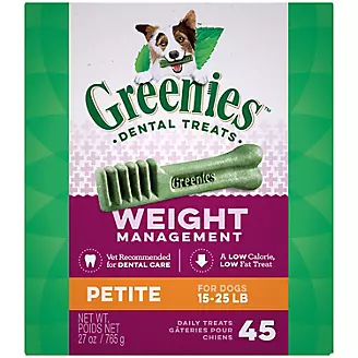 Greenies Weight Management Dental Chew - Petite