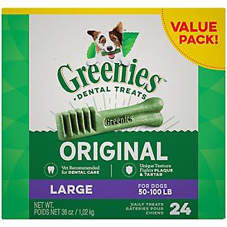 Greenies Dog Dental Chew Treats Large