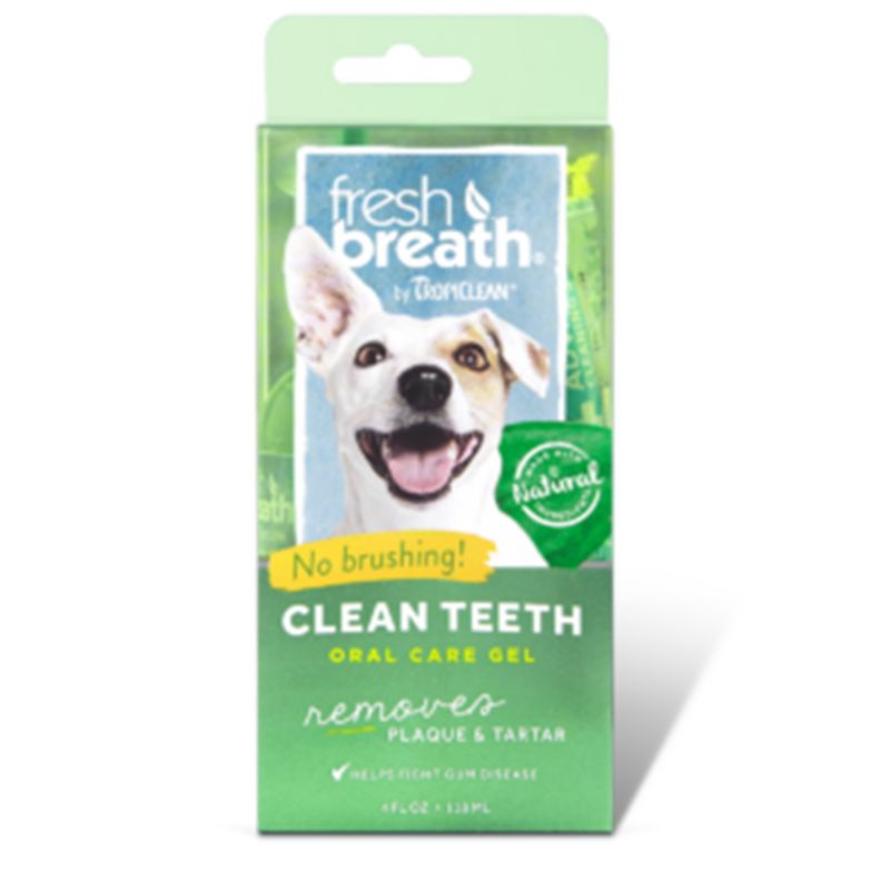 Tropiclean Fresh Breath Clean Teeth Gel 4oz