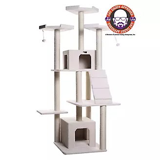 Armarkat Deluxe Cat Tree 82in Ivory
