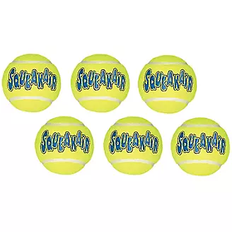 Air KONG Medium Squeaker Tennis Ball 6 Balls